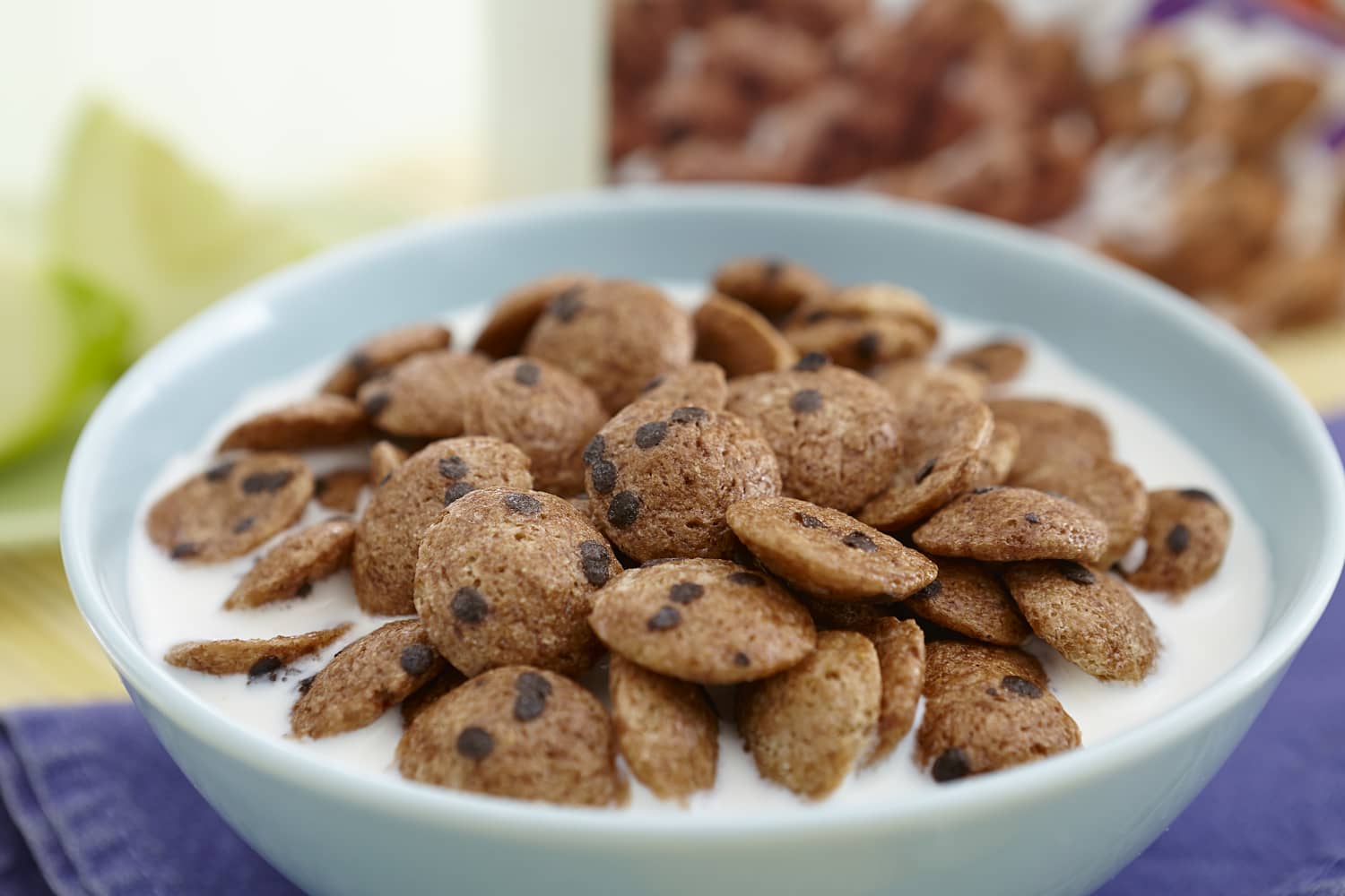 Bowl of Cookie Crisp cereal